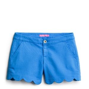 Scalloped shorts
